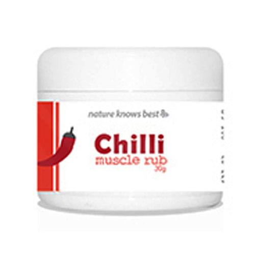 Chilli Muscle Rub Hot Balm - Paraben Free 30ml