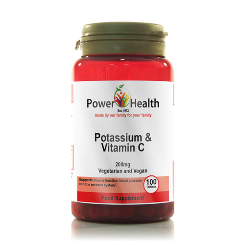 Potassium 200mg + Vitamin C 50mg