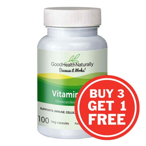 Vitamin D3 (4000 IU) 3 + 1 Offer