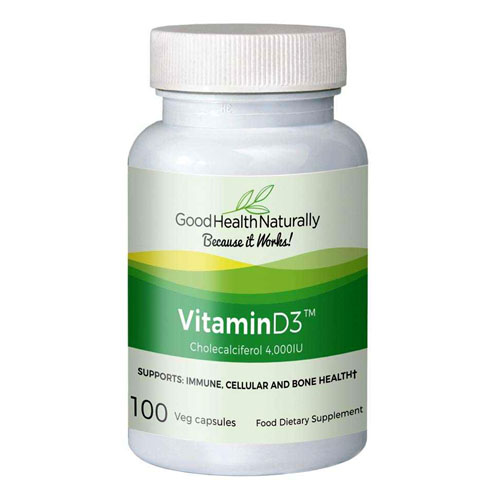 Vitamin D3 (4000 IU) - 100 Tablets