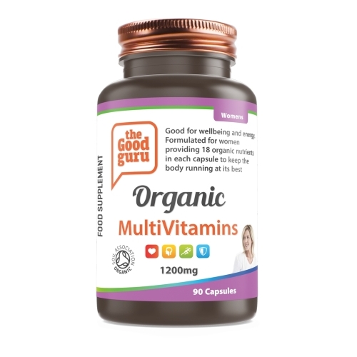 Womens Organic MultiVitamins - 90 Capsules