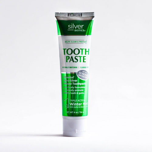 SilverBiotics Natural Whitening Coral Toothpaste